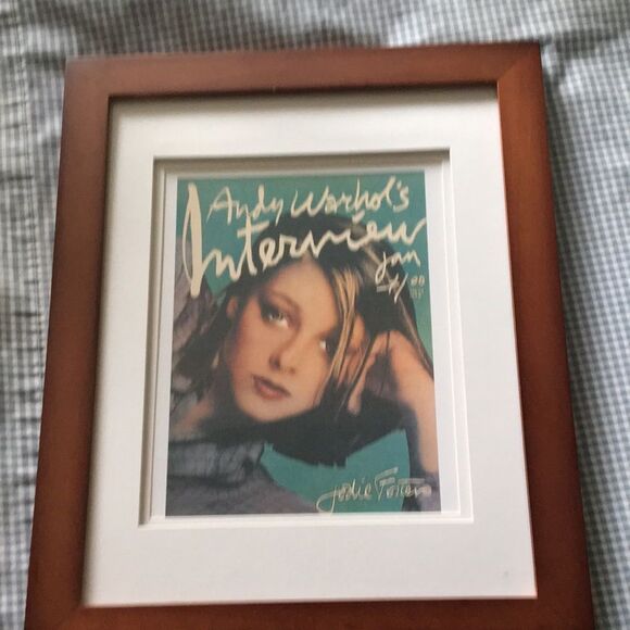 Andy Warhols Jody Foster Print - Picture 3 of 3